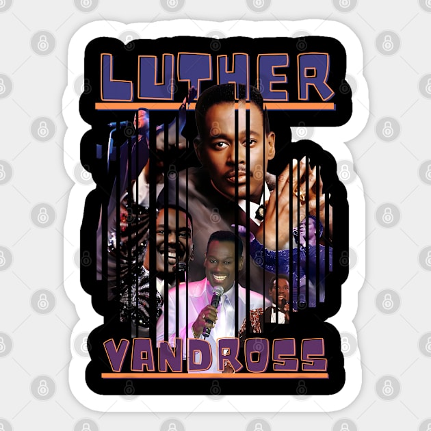 luther vandross Sticker by Melisachic